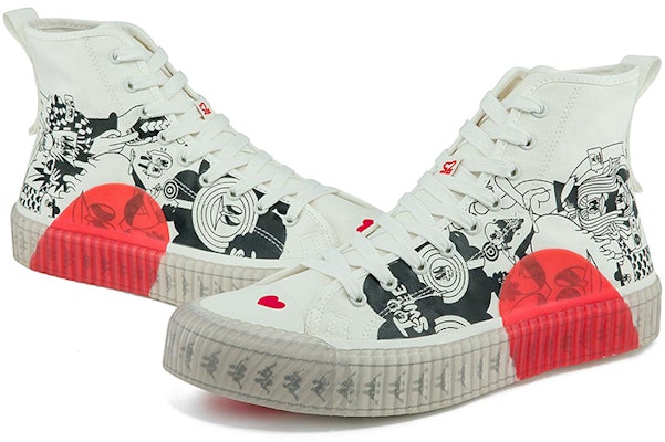 Kappa LALA COMPANY x High Top Canvas 'Kerjasama Artis Putih' K0BX5VS12D-012 Purchase Kappa LALA COMPANY x High Top Canvas 'Kerjasama Artis Putih' K0BX5VS12D-012