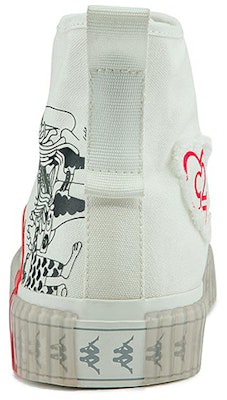Kappa LALA COMPANY x High Top Canvas 'Kerjasama Artis Putih' K0BX5VS12D-012 Details for Kappa LALA COMPANY x High Top Canvas 'Kerjasama Artis Putih' K0BX5VS12D-012