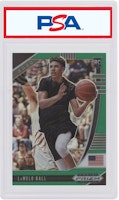 LaMelo Ball 2020-21 Panini Prizm Draft Picks Basketball Rookie Green #3 LaMelo Ball 2020-21 Panini Prizm Draft Picks Basketball Rookie Green #3