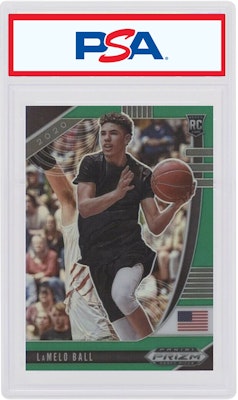 LaMelo Ball 2020-21 Panini Prizm Draft Picks Basketball Rookie Green #3 Buy LaMelo Ball 2020-21 Panini Prizm Draft Picks Basketball Rookie Green #3