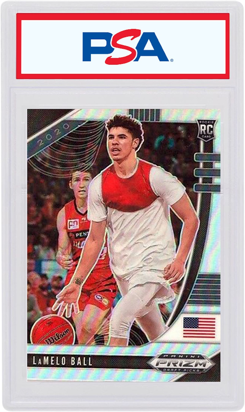 LaMelo Ball 2020-21 Panini Prizm Draft Picks Basketball Rookie Silver #43