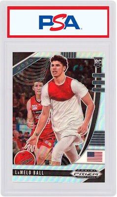 LaMelo Ball 2020-21 Panini Prizm Draft Picks Basketball Rookie Silver #43 Buy LaMelo Ball 2020-21 Panini Prizm Draft Picks Basketball Rookie Silver #43