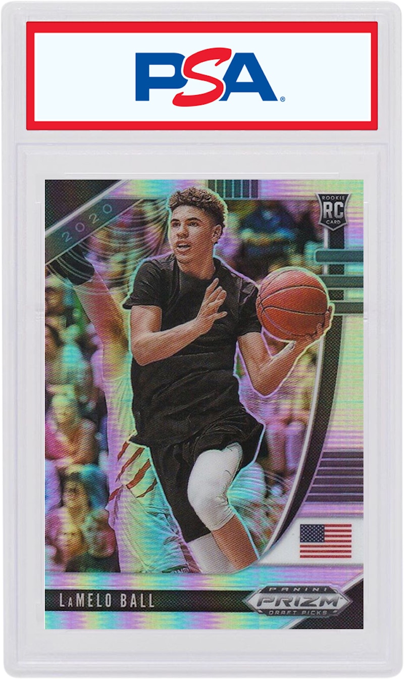 LaMelo Ball 2020-21 Panini Prizm Draft Picks Basketball Rookie Silver #3