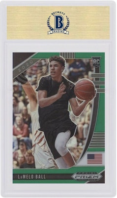 LaMelo Ball 2020-21 Panini Prizm Draft Picks Basketball Rookie Green #3 Order LaMelo Ball 2020-21 Panini Prizm Draft Picks Basketball Rookie Green #3