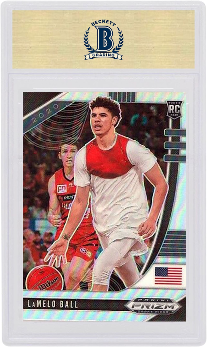 Order LaMelo Ball 2020-21 Panini Prizm Draft Picks Rookie Silver #43 Basket