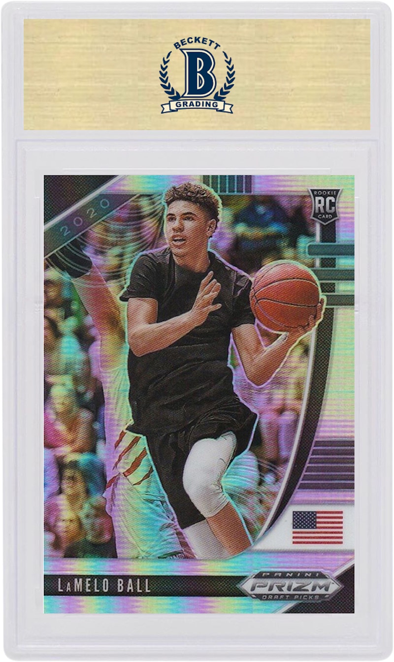 Order Kartu Rookie LaMelo Ball 2020-21 Panini Prizm Draft Picks Silver #3 Basket