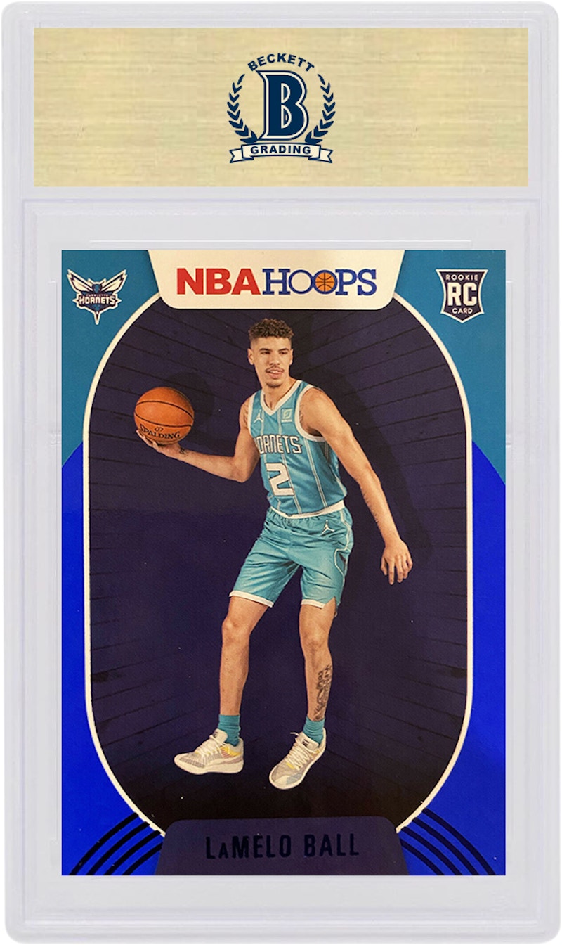 LaMelo Ball 2020 Panini NBA Hoops Rookie Blue #223 圖 2