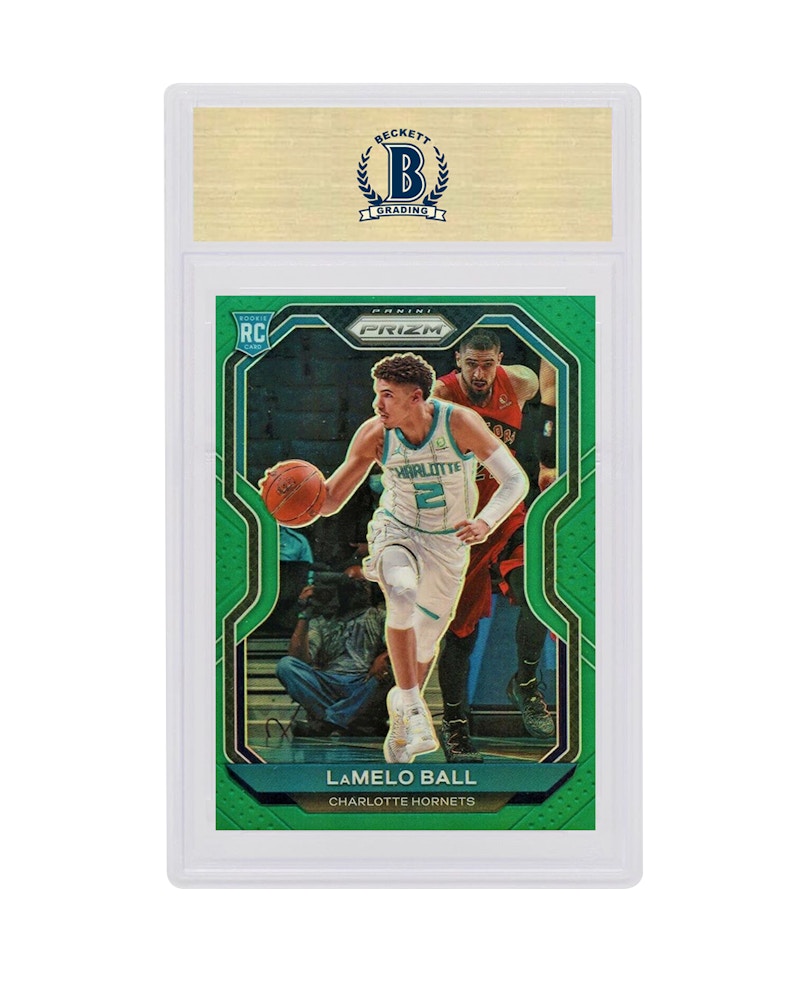 LaMelo Ball 2020 Panini Prizm Rookie Green #278 圖 2