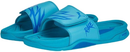 LaMelo Ball x Puma Dream Nitro MB.02 Slide 'Bright Aqua' Biru Terang 391294-01 Lookbook LaMelo Ball x Puma Dream Nitro MB.02 Slide 'Bright Aqua' Biru Terang 391294-01