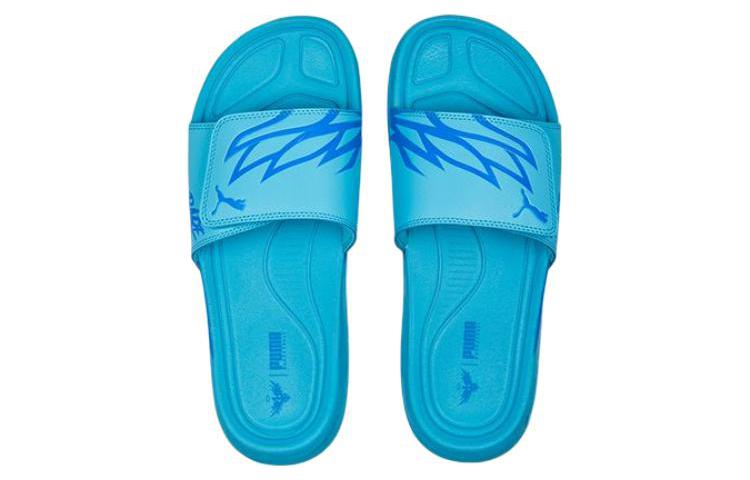 Shop LaMelo Ball x Puma Dream Nitro MB.02 Slide 'Bright Aqua' Biru Terang 391294-01