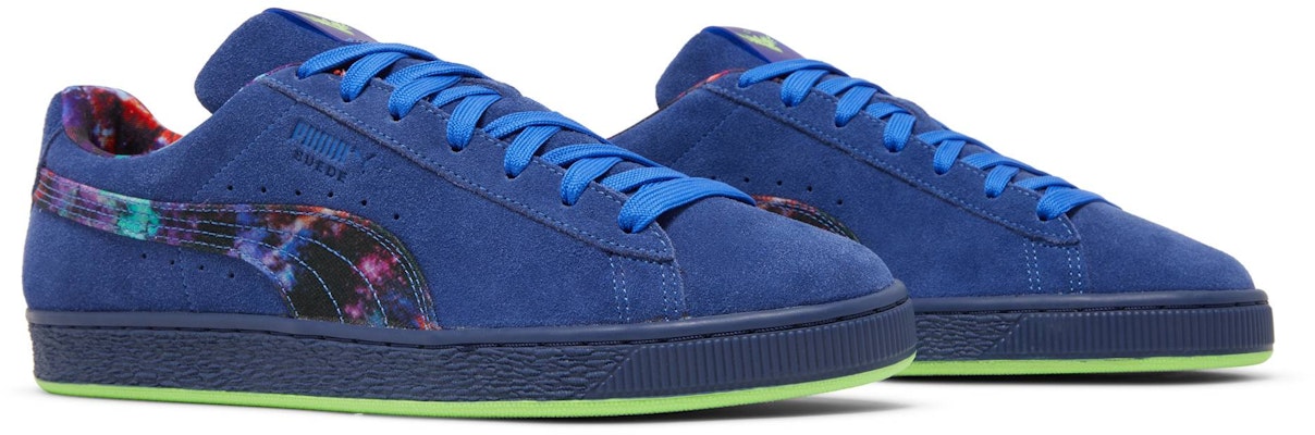 LaMelo Ball x Puma Suede Classic 21 'Galaxy' Sepatu 387783-01 Cheap LaMelo Ball x Puma Suede Classic 21 'Galaxy' Sepatu 387783-01