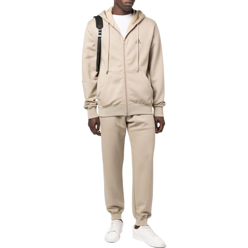 Lookbook Celana Sweat Lanvin Warna Krem Pinggang Elastis Potongan Lurus RMTR-007850-50A2-205