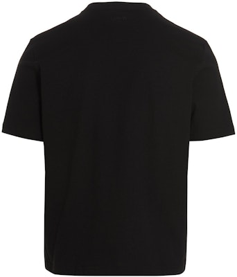 Camiseta Negra Lanvin con Logo Bordado y Cuello Redondo. RM-TS000-5J20-710 Lookbook Camiseta Negra Lanvin con Logo Bordado y Cuello Redondo. RM-TS000-5J20-710
