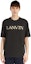 Details for Camiseta Negra Lanvin con Logo Bordado y Cuello Redondo. RM-TS000-5J20-710