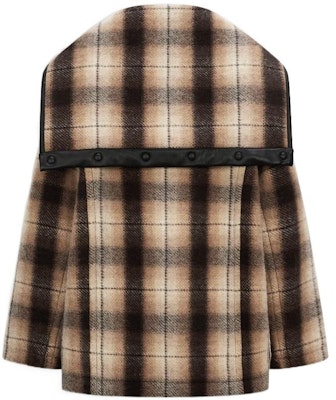 Lanvin Checkered Long Sleeve Coat Beige RM-OU0105-5042-H210502 Lookbook Lanvin Checkered Long Sleeve Coat Beige RM-OU0105-5042-H210502