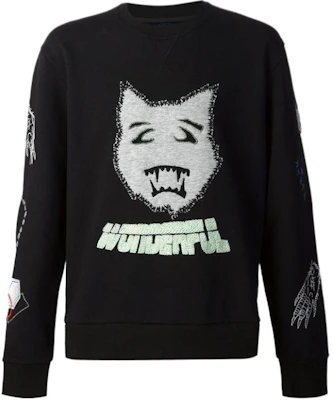 Lanvin Black Graphic Logo Print Sweatshirt RMJE0016A15-10 Buy Lanvin Black Graphic Logo Print Sweatshirt RMJE0016A15-10