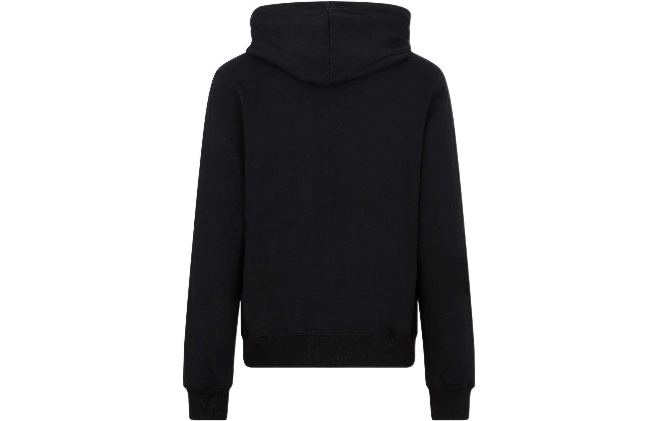 Lookbook Lanvin 黑色連帽衫 字母印花套頭設計 RM-HO0010-J209-A22