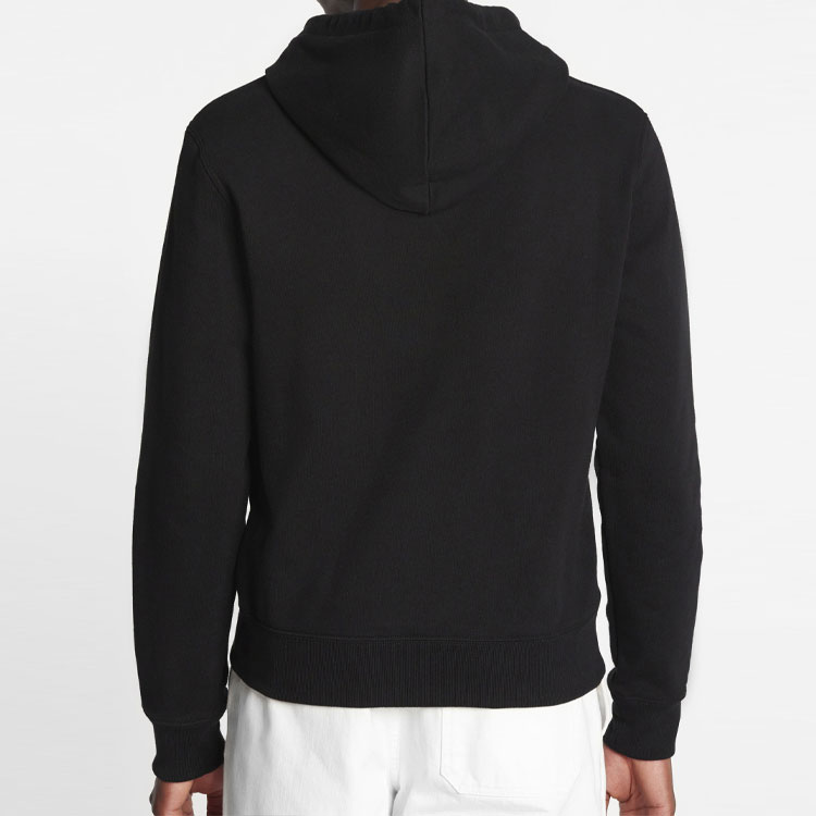 Purchase Lanvin 黑色連帽衫 字母印花套頭設計 RM-HO0010-J209-A22