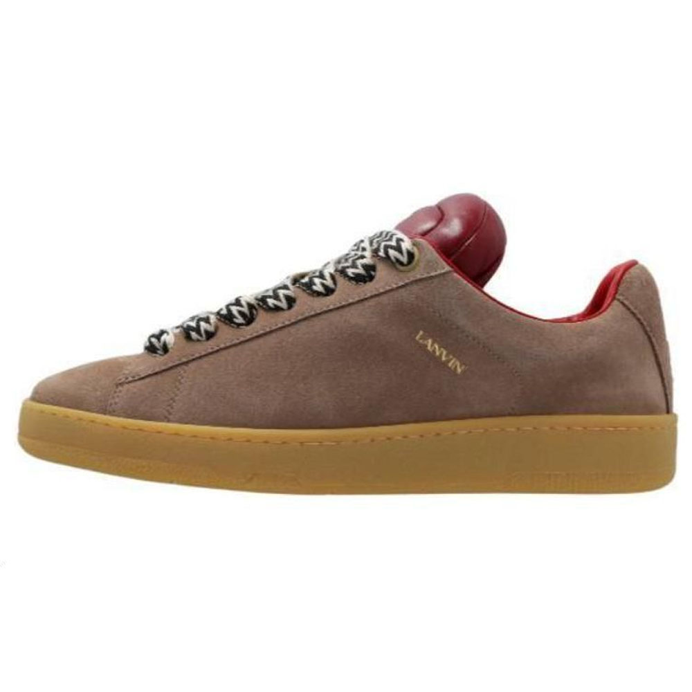 Lanvin Brown Leather Low-Top Lace-Up Sneakers FM-SKMK00-VESU-P241630