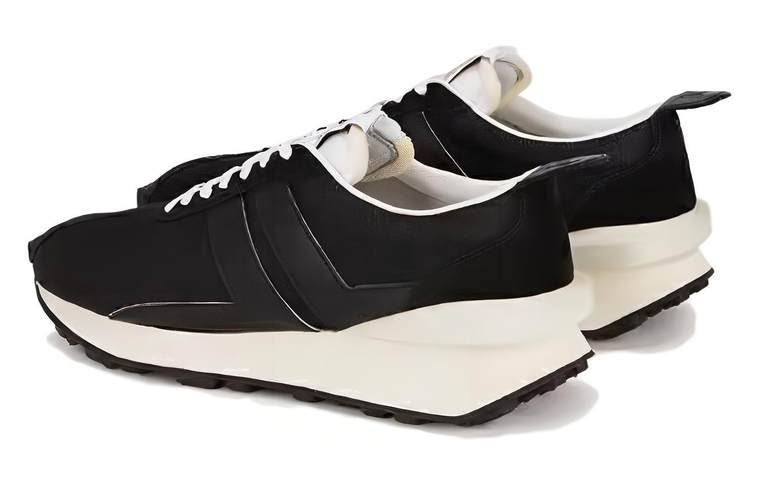 Lookbook Lanvin Bumpr '黑色皮革低帮鞋' FM-SKBRUC-DRAG-A20