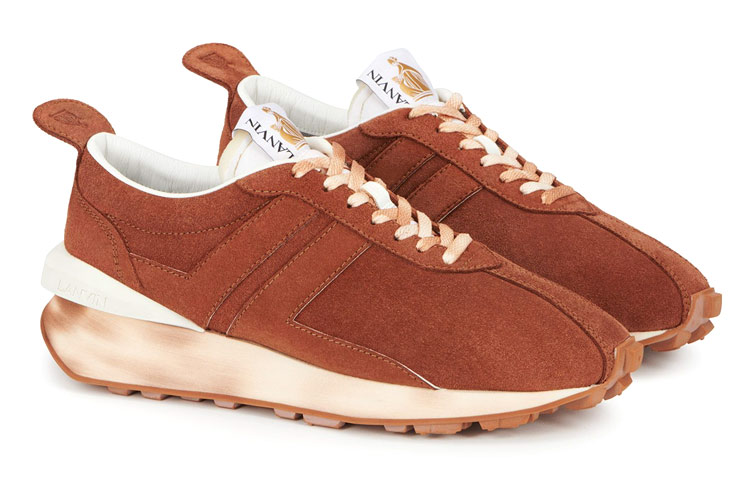 Lookbook Lanvin Bumpr 'Coklat Suede' FM-SKBRUN-VESU-H20631