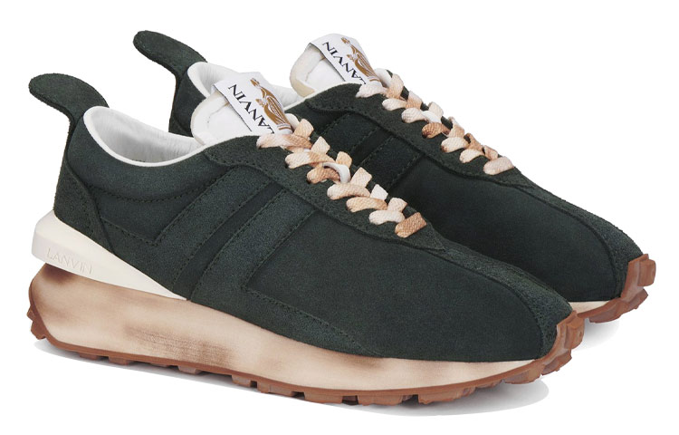 Lanvin Bumpr 'Dark Green Satin Nylon' 圖 3