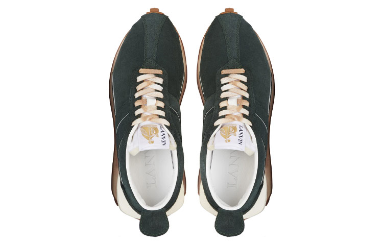 Lanvin Bumpr 'Dark Green Satin Nylon' 圖 4