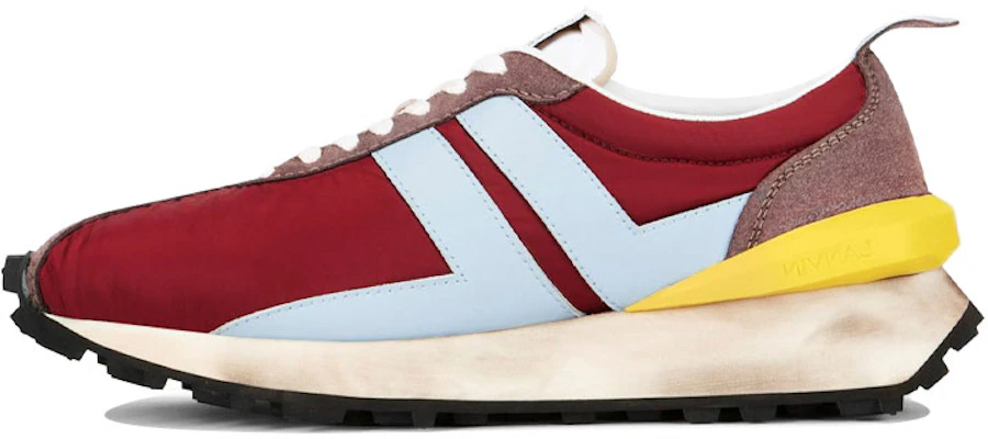 Lanvin 浪凡 Bumpr 尼龍 輕便防滑耐磨 低筒運動鞋 紅色 Buy Lanvin 浪凡 Bumpr 尼龍 輕便防滑耐磨 低筒運動鞋 紅色