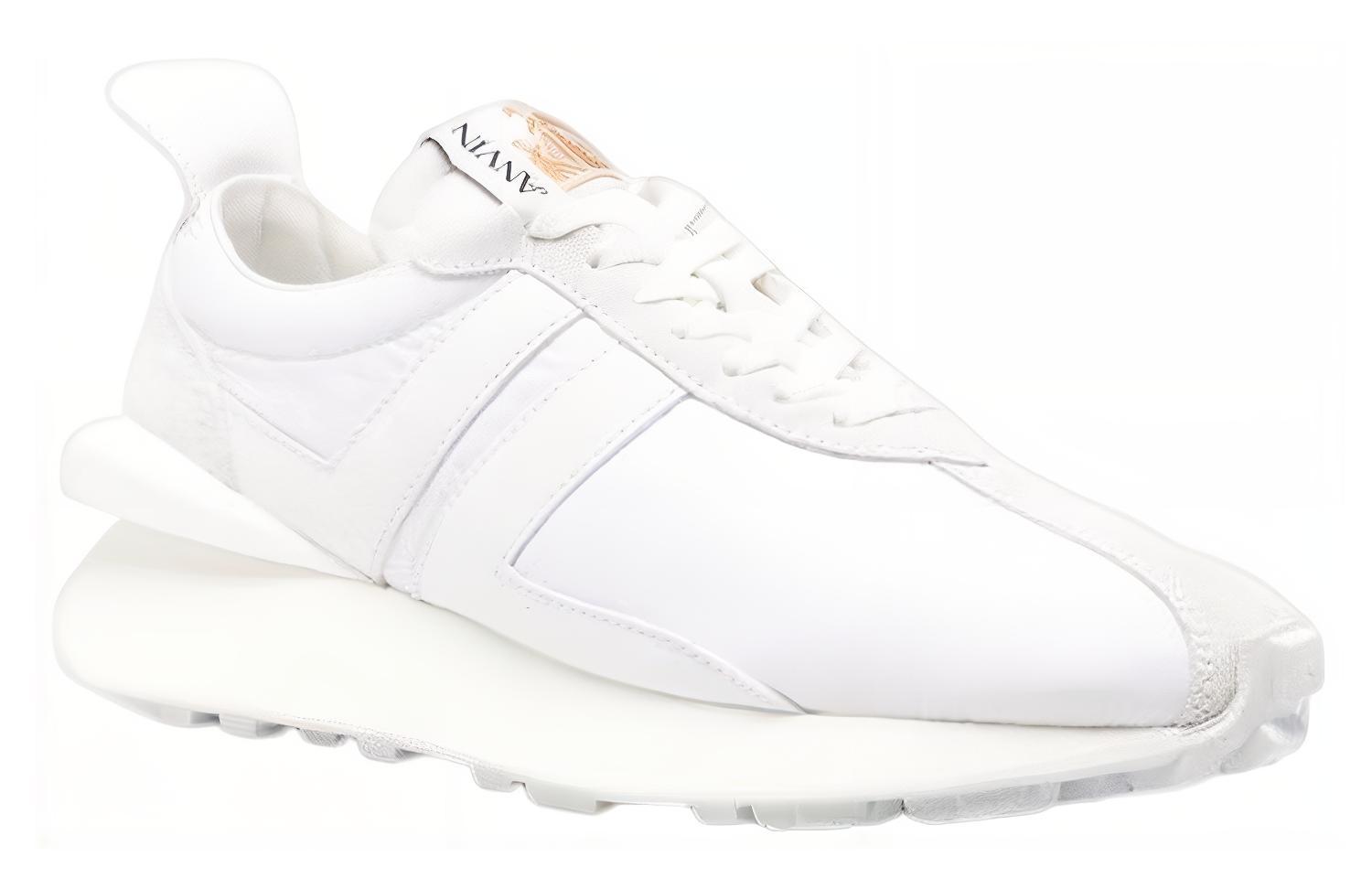 Lanvin Bumpr Low Top Sneakers 'White Fashion Strap' 圖 2