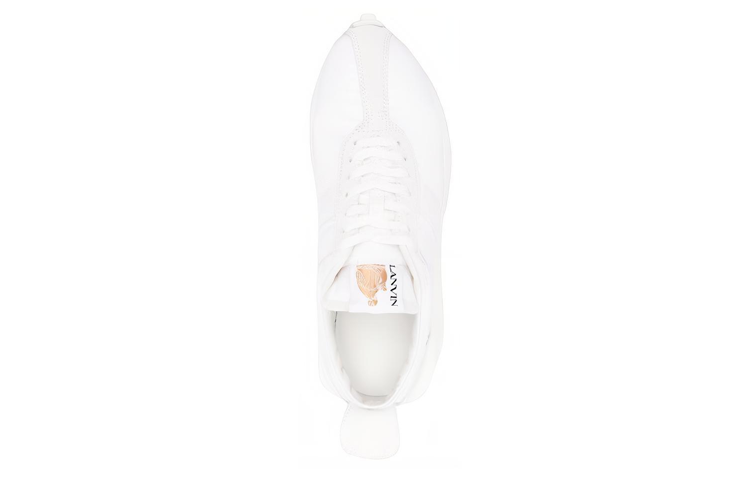 Lanvin Bumpr Low Top Sneakers 'White Fashion Strap' 圖 4