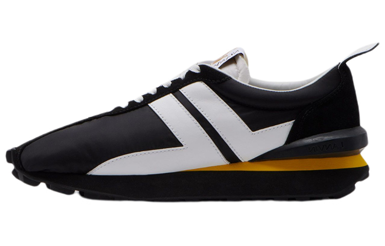 Lanvin Bumpr Sneaker 'Black Yellow' FM-SKBRUB-NYLO-P22-1000