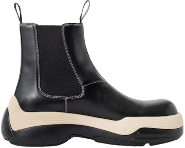 Lanvin浪凡 小牛皮 厚底圓頭 短筒 切爾西靴 男款 黑色 Order Lanvin浪凡 小牛皮 厚底圓頭 短筒 切爾西靴 男款 黑色