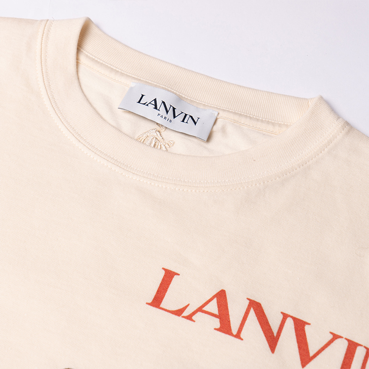 Details for Kaos Unisex Lanvin Beige Motif Gajah & Lobster Kartun. RM-TS0002-J052-E2130