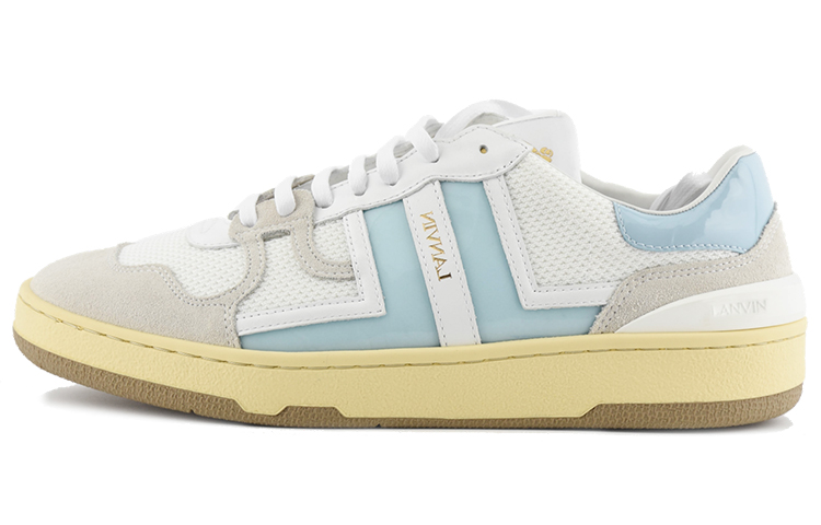 Lanvin Clay 'White Blue' FM-SKDK00-GLOS-A22201