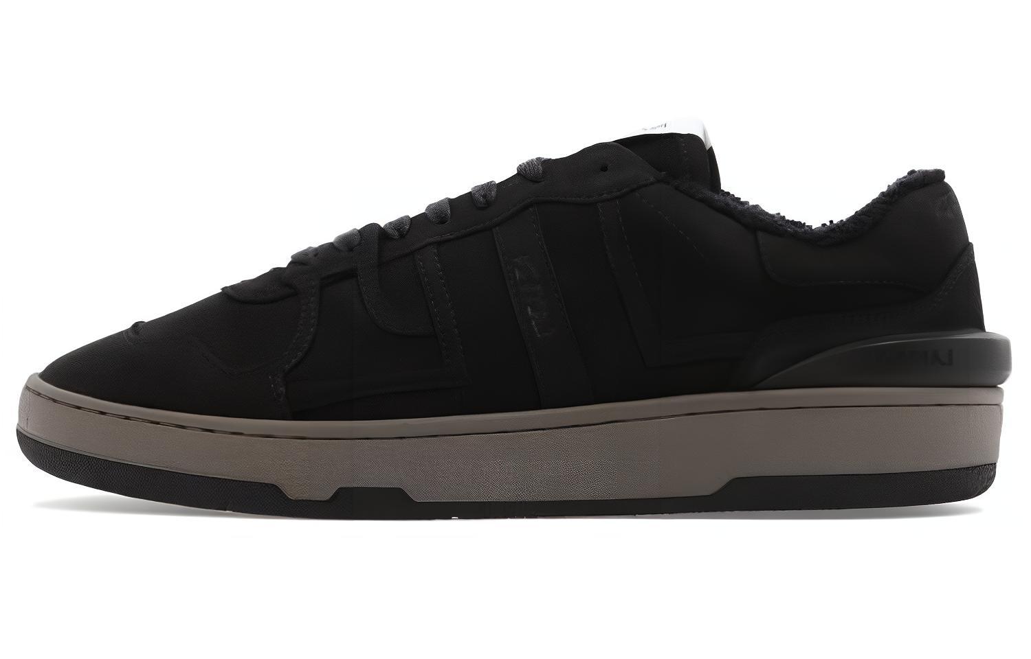 Lanvin Clay Leather Low-Top 'Black'