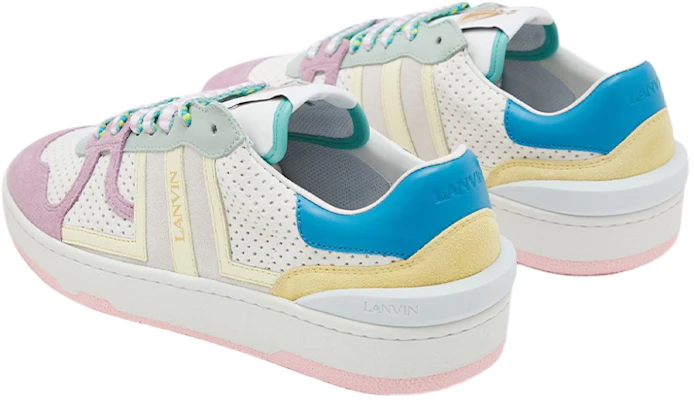 LANVIN 浪凡 Clay 低幫拼色休閒 時尚板鞋 男款 白黃情人節限定 Lookbook LANVIN 浪凡 Clay 低幫拼色休閒 時尚板鞋 男款 白黃情人節限定