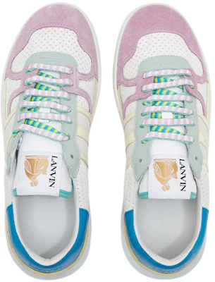 LANVIN 浪凡 Clay 低幫拼色休閒 時尚板鞋 男款 白黃情人節限定 Shop LANVIN 浪凡 Clay 低幫拼色休閒 時尚板鞋 男款 白黃情人節限定