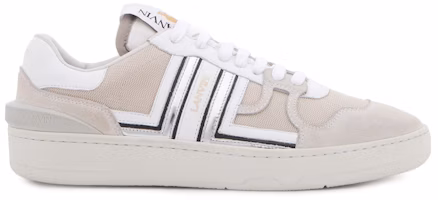 Lanvin Clay Low Top White Silver Black FM-SKDK00-NASP-P2200M2 Lanvin Clay Low Top White Silver Black FM-SKDK00-NASP-P2200M2