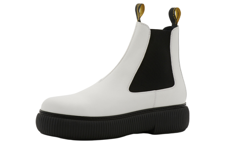Lanvin CMFT Leather Boot 'White'