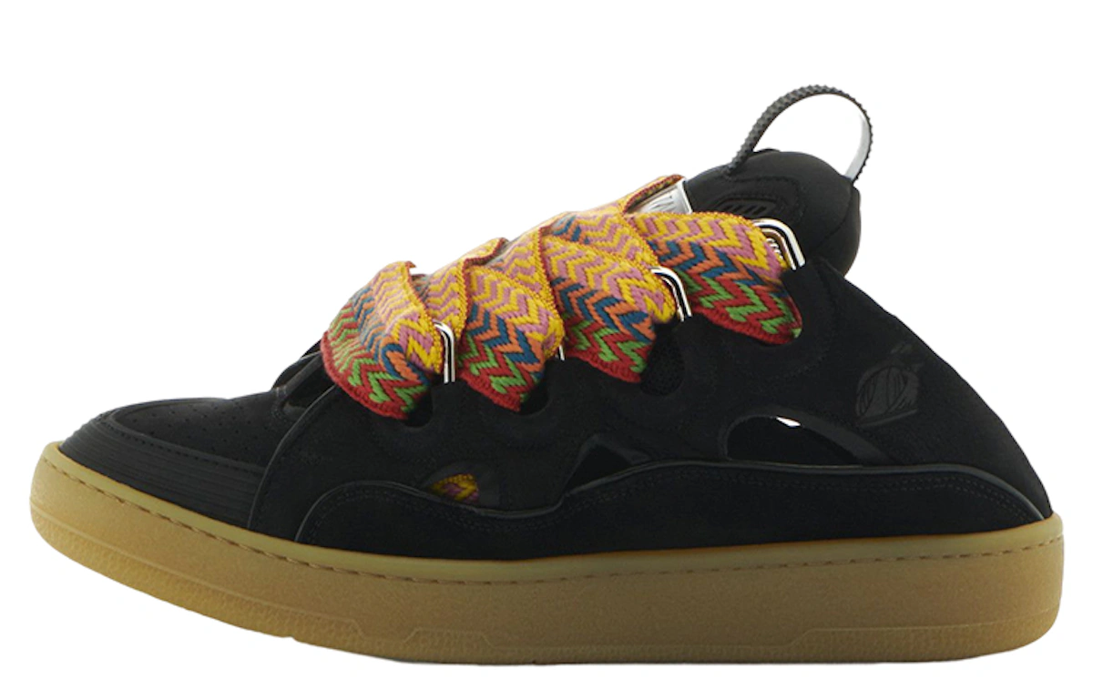 Lanvin Curb Mule 'Black Multi Laces'