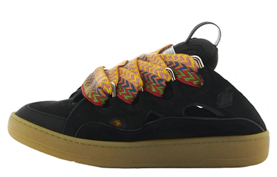 Lanvin Curb Mule 'Black Multi Laces'