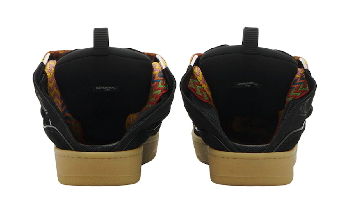 Lanvin Curb Mule 'Black Multi Laces'