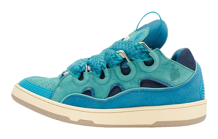 Lanvin Curb Sneakers 'Turquoise' FM-SKRK11-DRAG-E2227