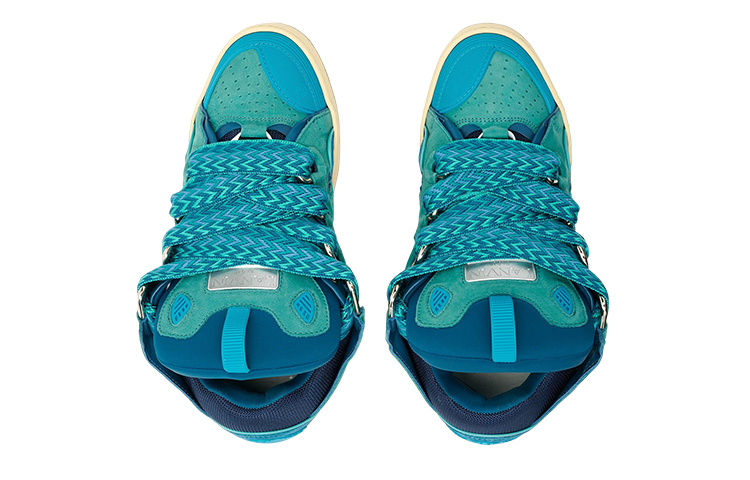 Shop Lanvin Curb 'Kenyamanan Fashion Biru' FM-SKRK11-DRAG-E2227