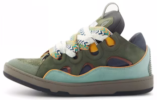 Lanvin Curb 'Green Suede' FM-SKRK11-DALL-P224613 Lanvin Curb 'Green Suede' FM-SKRK11-DALL-P224613