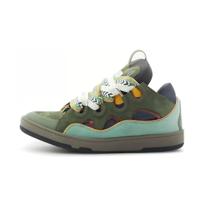 Lanvin Curb 'Green Suede'