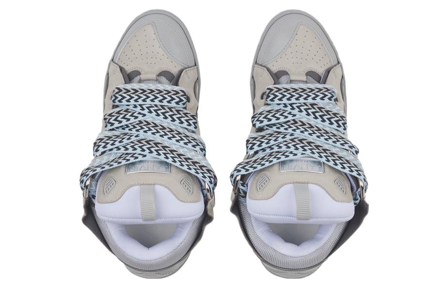 Lanvin Curb 'Grey Leather Low-Top' 圖 3