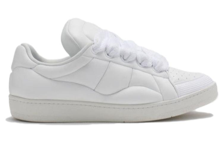 Order ランバン カーブ ホワイトレザー FM-SKDK0C-NAPA-A23000039