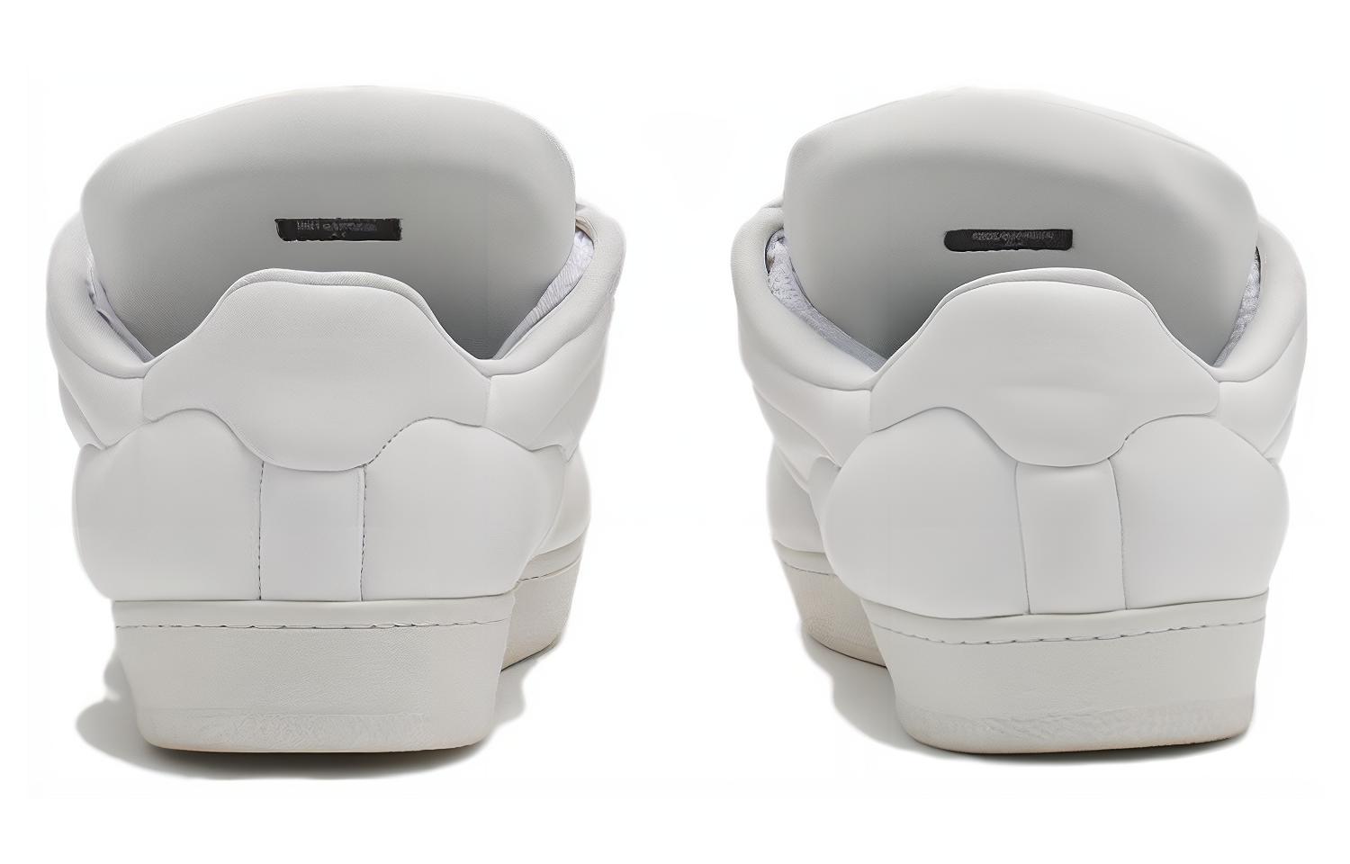 Purchase ランバン カーブ ホワイトレザー FM-SKDK0C-NAPA-A23000039