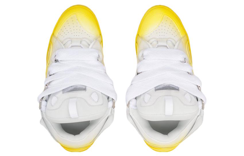 Lookbook Lanvin Curb 'White Yellow Sole' FM-SKRK11-SPRA-A23800039